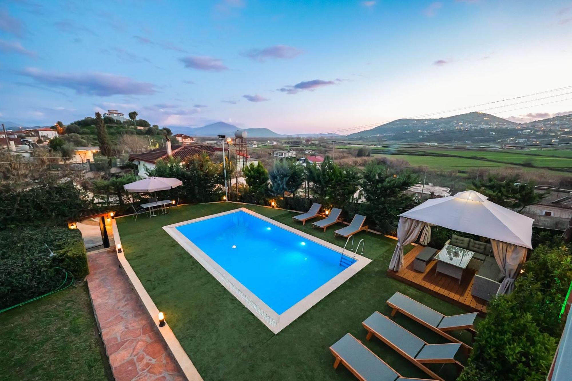 Villa Vrion Sarandë Exterior foto