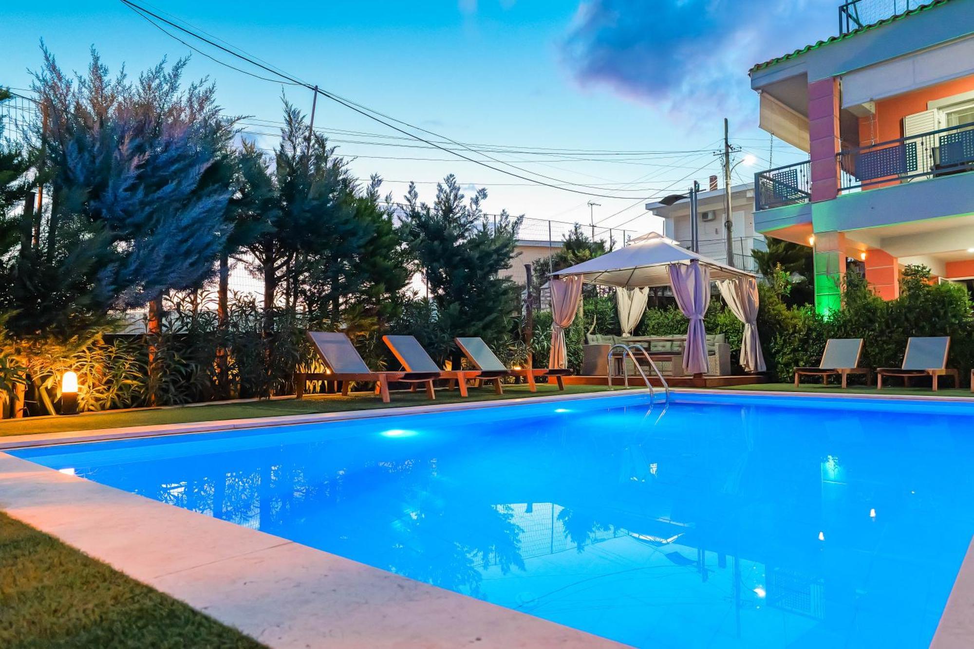 Villa Vrion Sarandë Exterior foto
