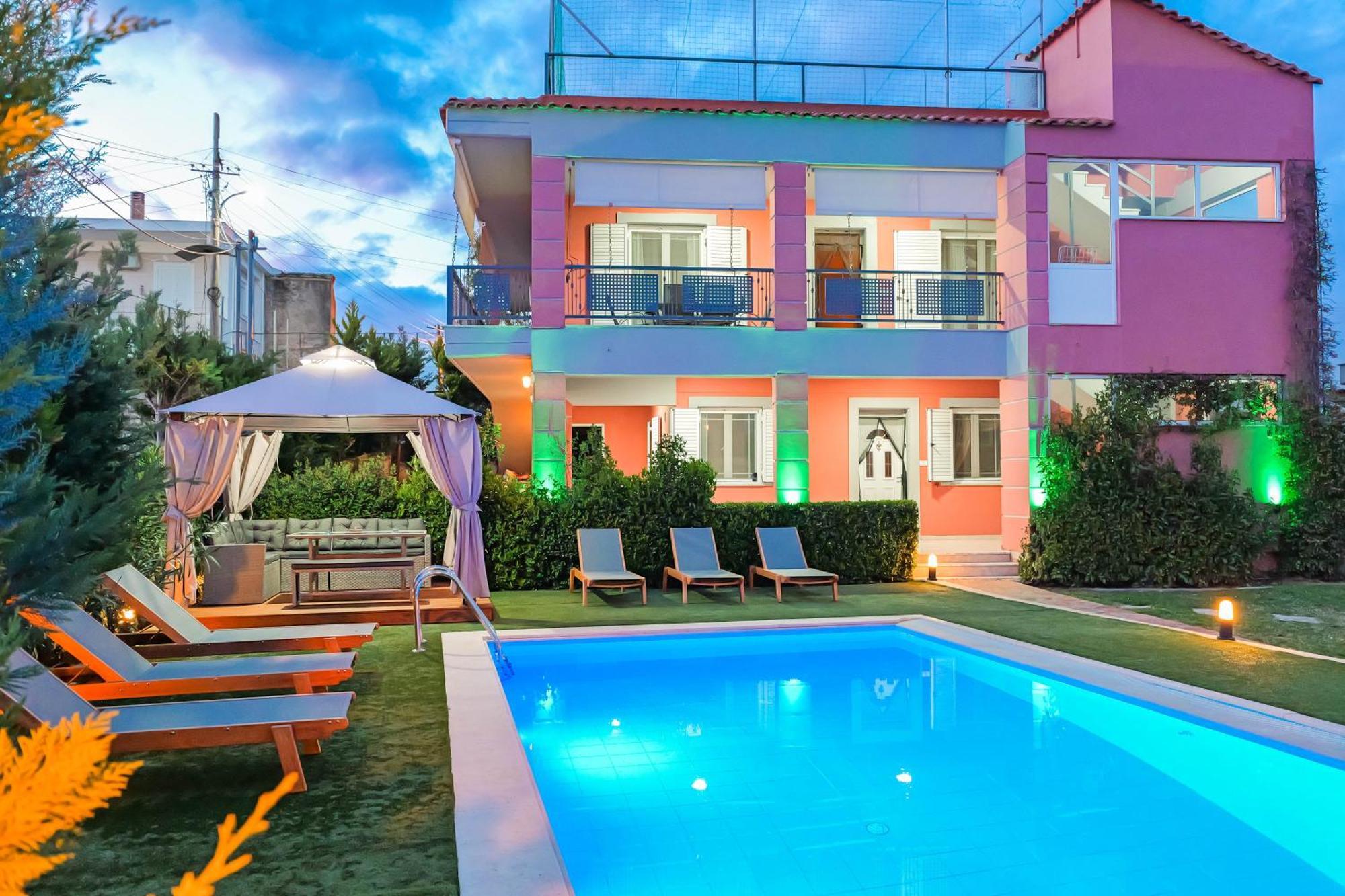 Villa Vrion Sarandë Exterior foto